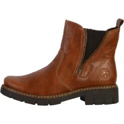 Γυναικεία Μποτάκια  Μποτίνια Rieker 175106 Δέρμα