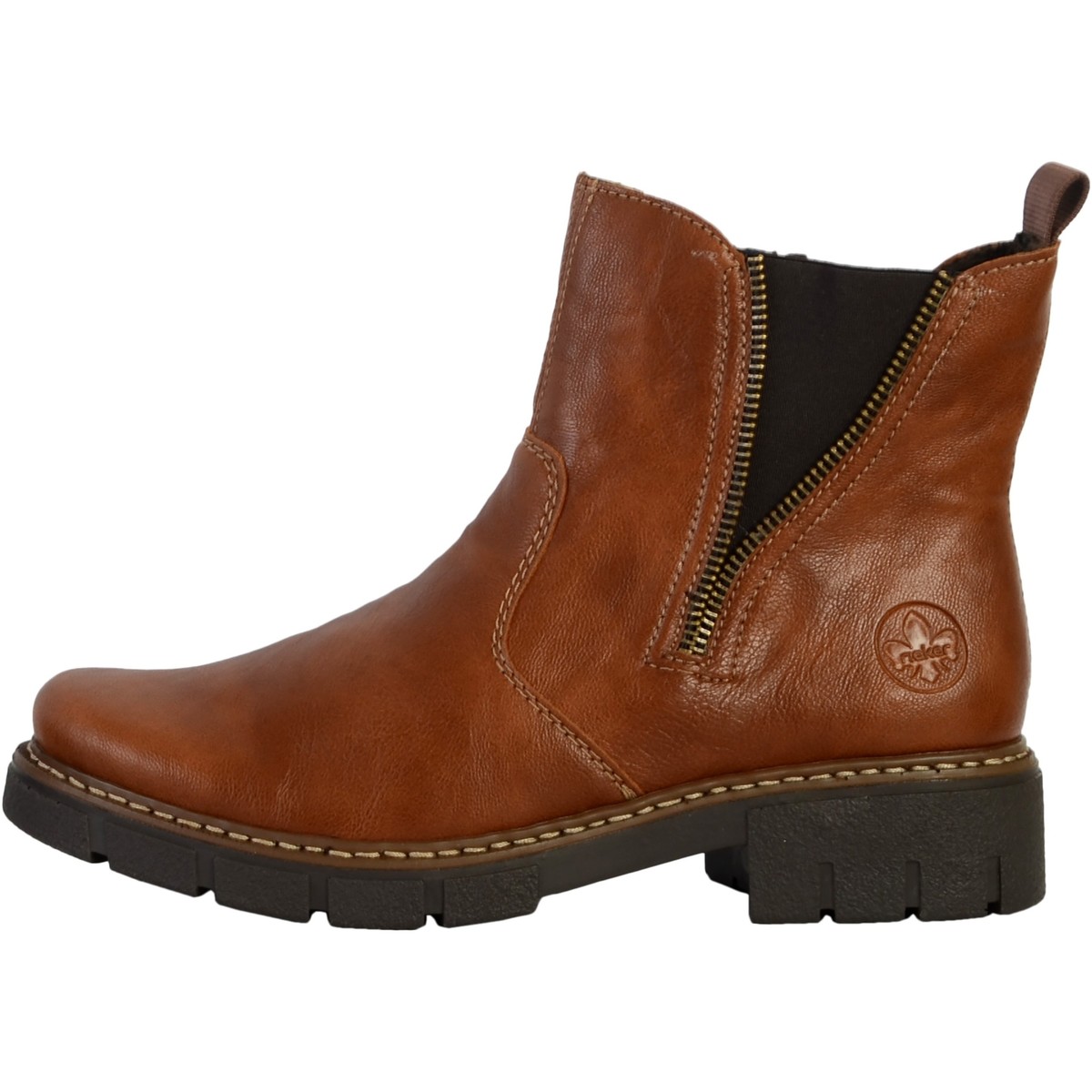 Μποτίνια-Rieker-175106-Δέρμα