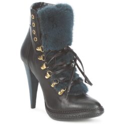 Γυναικεία Μποτάκια  Μποτίνια Roberto Cavalli QPS583-PZ260 Δέρμα