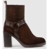 Γυναικεία Μποτάκια  Μποτίνια YOKONO Botín de tacón Thelon 004 marron