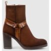 Γυναικεία Μποτάκια Μποτίνια YOKONO Botín de tacón Thelon 004 marron