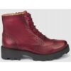 Γυναικεία Μποτάκια  Μποτίνια YOKONO Botín plano Madrid 001 burdeos