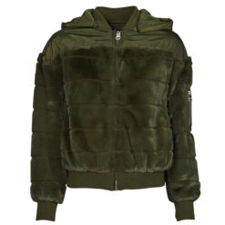 Γυναικεία Μπουφάν  Μπουφάν Guess FELICIA HOODED BOMBER