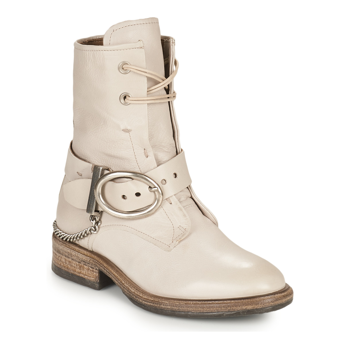 Μπότες-Airstep-A.S.98-FLOWER-BUCKLE-Δέρμα