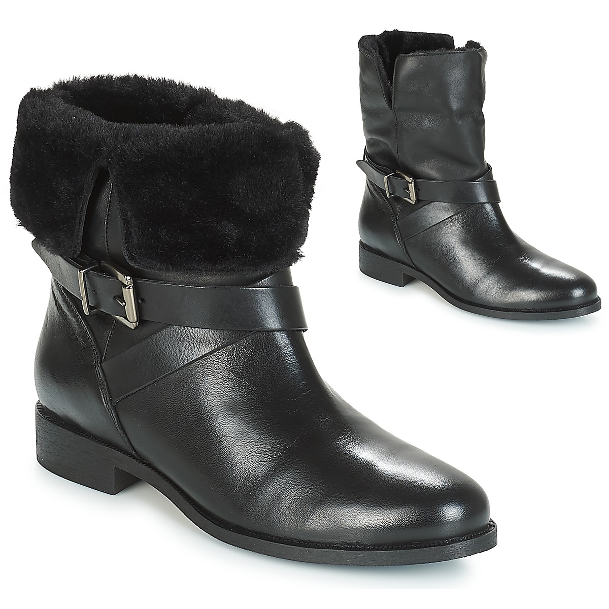 Μπότες-Andre-TRIO-Δέρμα