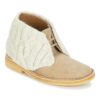 Γυναικείες Μπότες Μπότες Clarks DESERT BOOT Δέρμα