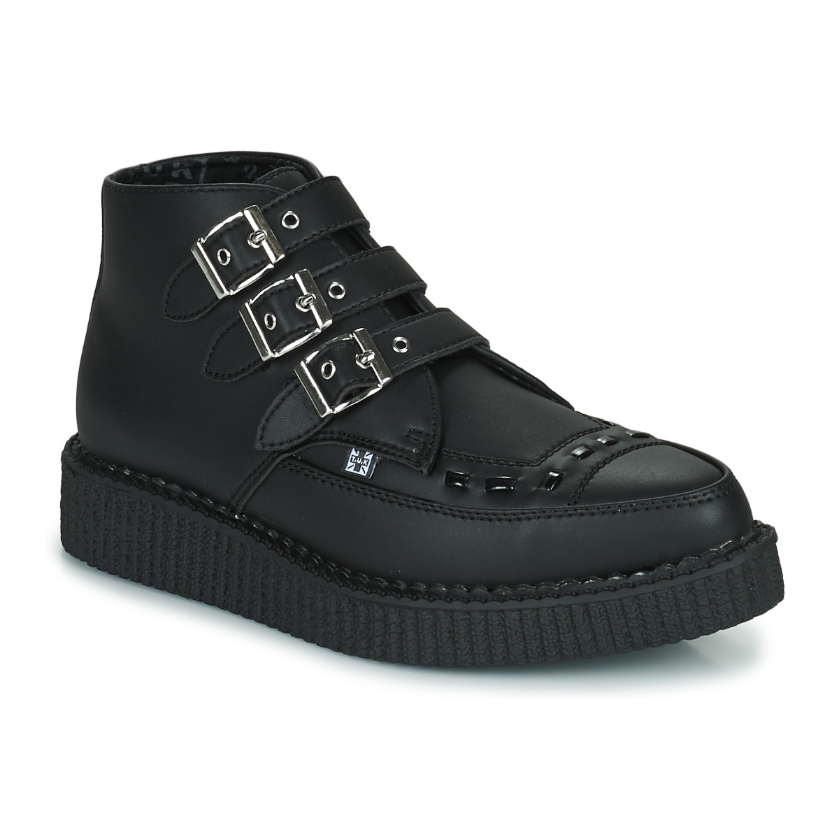 Μπότες-TUK-POINTED-CREEPER-3-BUCKLE-BOOT-Δέρμα-1