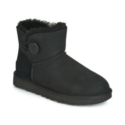 Γυναικείες Μπότες  Μπότες UGG MINI BAILEY BUTTON II Δέρμα