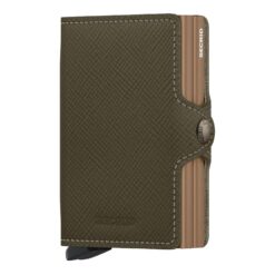 Ανδρικά Πορτοφόλια  Πορτοφόλια ανδρικά Secrid Λαδί Twinwallet Saffiano