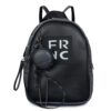 Γυναικείες Τσάντες Backpack Σακίδια Πλάτης γυναικεία Frnc Μαύρο-Γκρι 1775