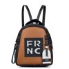 Γυναικείες Τσάντες Backpack  Σακίδια Πλάτης γυναικεία Frnc Μαύρο-Ταμπά 2402