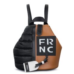 Γυναικείες Τσάντες Backpack  Σακίδια Πλάτης γυναικεία Frnc Μαύρο-Ταμπά 2406