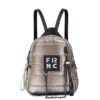 Γυναικείες Τσάντες Backpack Σακίδια Πλάτης γυναικεία Frnc Μπρονζέ