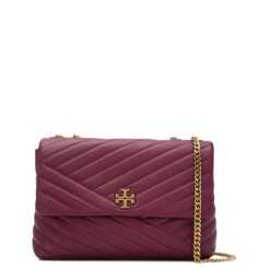Γυναικείες Τσάντες Χιαστί  Χιαστί γυναικεία Tory Burch Μπορντό KIRA CHEVRON CONVERTIBLE
